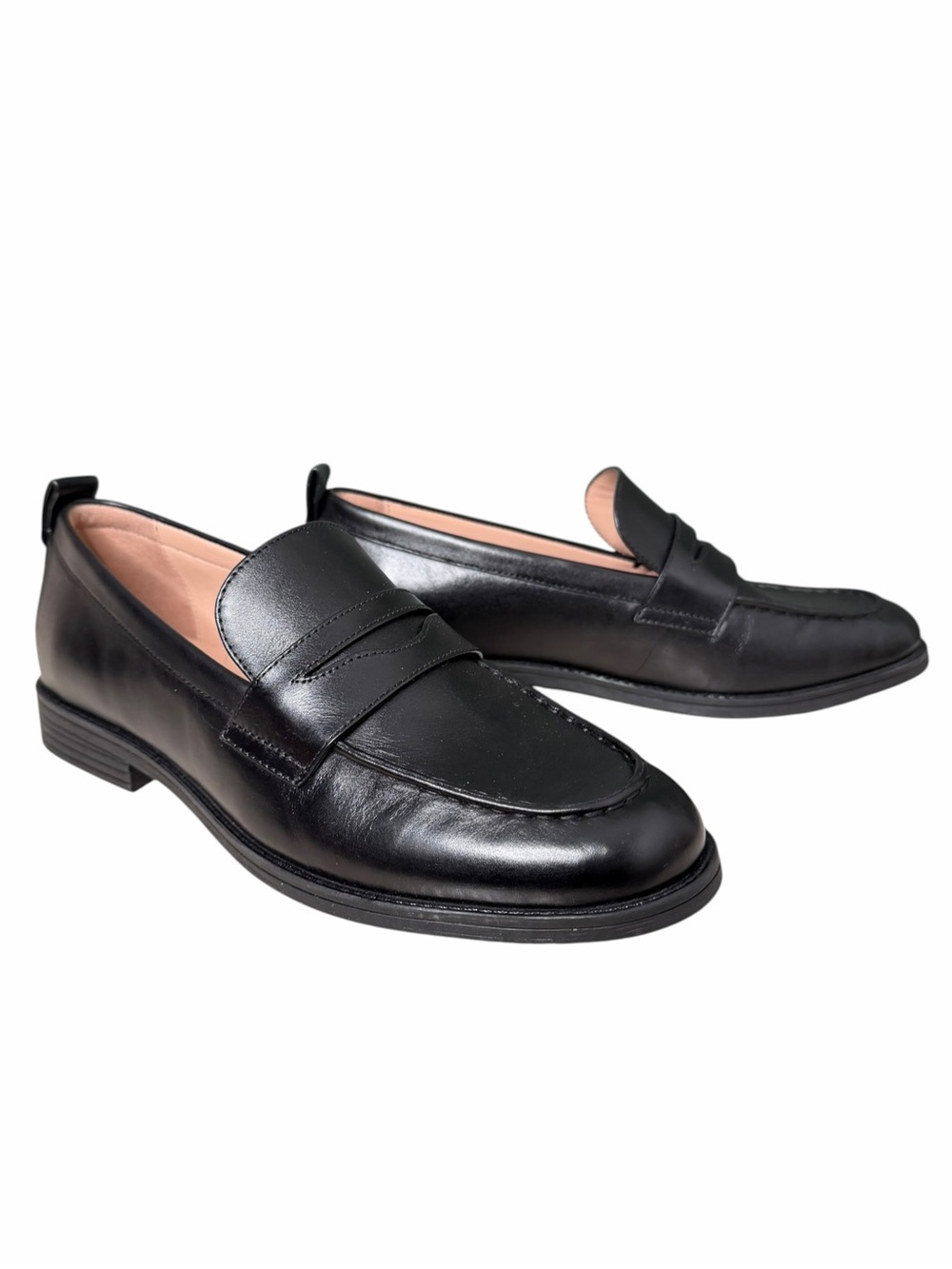 Cole Haan Stassi Penny Loafers Black Size 8